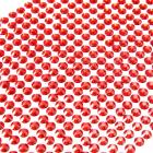 Set de 100 stickers diamant strass auto-adhesifs rond 4 mm rouge