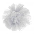 Pompon en tulle blanc 30 cm