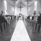 Tapis blanc 1x15 m pour cérémonie de mariage 