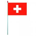 Drapeau Suisse en plastique