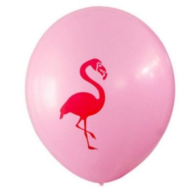 Ballon mariage  - 5 ballons gonflables flamant rose - fuchsia et rose ... : illustration