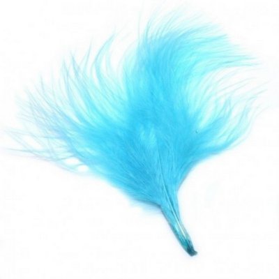 Dcoration de Communion  - Plumes Turquoise Dcoration Mariage : illustration