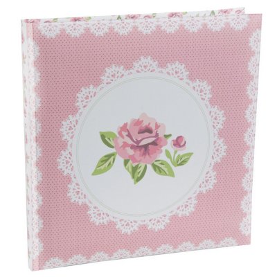 Dcoration de Table Mariage  - Livre d'or mariage fleuri liberty 24x24 cm : illustration