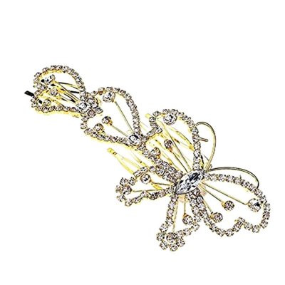 Accessoire de cheveux Mariage  - Peigne Mariage Dor 