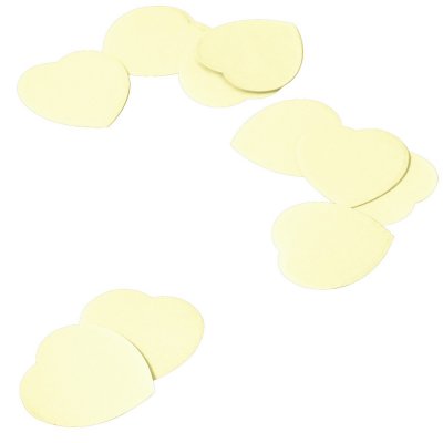 ARCHIVES  - Confettis coeur en papier ivoire dcoration mariage ... : illustration
