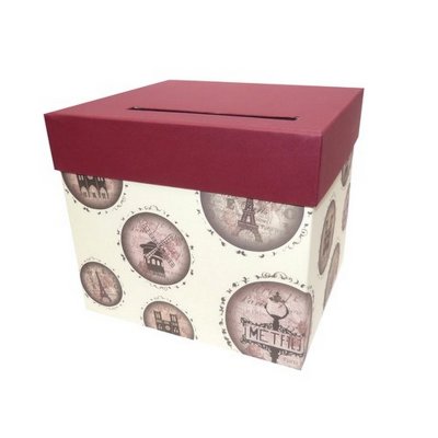 Urnes et Tirelires Mariage  - Urne Tirelire Mariage Paris  : illustration