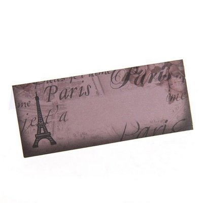 Dcoration de Table Mariage  - Marque Place Mariage Thme Paris (Lot de 10 ) : illustration