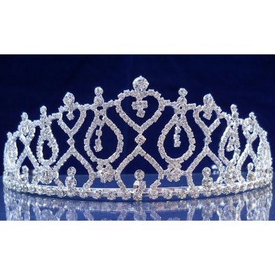 Diadme Mariage  - Diademe Mariage Argent et Oxyde de Zirconium Clair ... : illustration