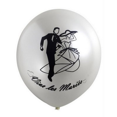 Dcoration Voiture Mariage  -  10 Ballons Mariage 