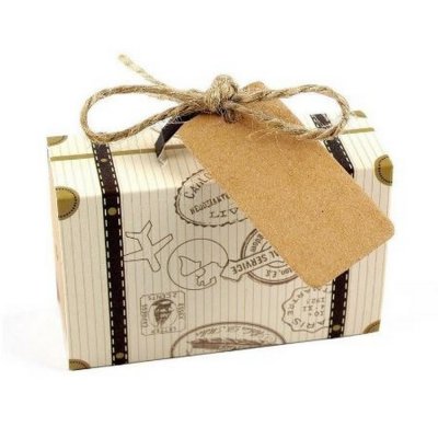 Boite de Drages  - Boite  drages valise contenant drages thme voyage ... : illustration