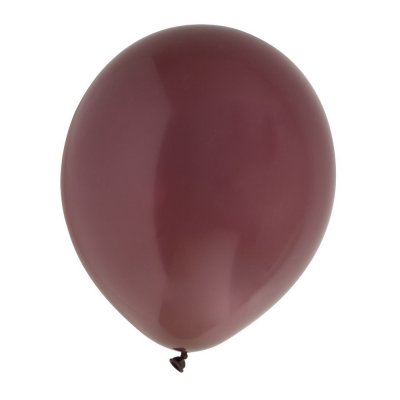 Dcoration de Baptme  - 10 Ballons Bordeaux diamtre 12 cm : illustration