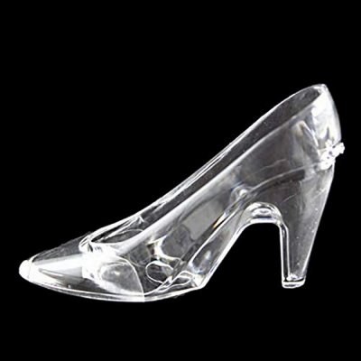 Boite de drages en plastique  - Boites  drages souliers escarpins de cendrillon ... : illustration