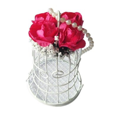 ARCHIVES  - Boite  Drages Mariage Cage  Oiseau Mtal Fleur ... : illustration