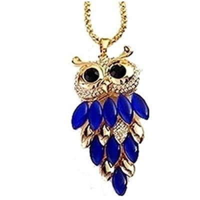 Bijoux de Mariage  - Collier Femme Pendentif Bijoux Chouette Hibou Ton ... : illustration