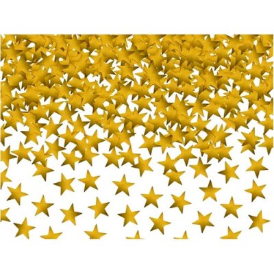 ARCHIVES  - Confettis de table étoile mariage or : illustration