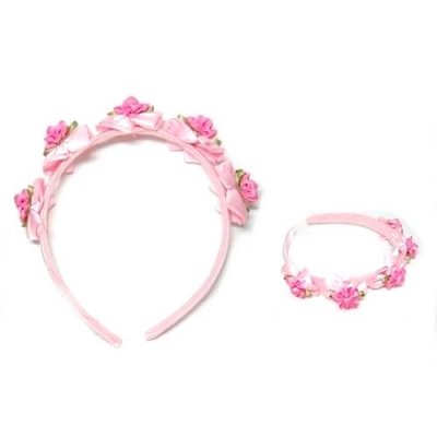 Accessoire de cheveux Mariage  - Diadme Serre Tte Enfant Floral  : illustration