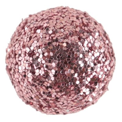 Décoration de Table  - Mini boule pailletée rose gold 1 cm par 50 pièces : illustration