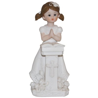 Figurines de Communion  - Figurine Communion Fille 11,5 cm : illustration