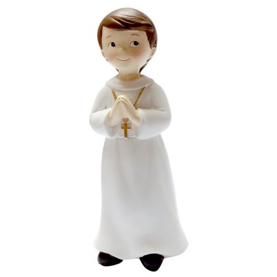 Dco de table Communion  - Figurine communiant aux mains jointes : illustration