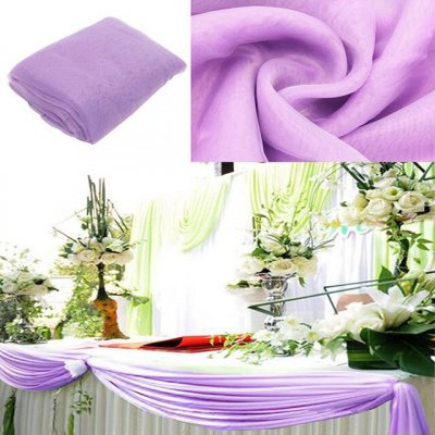 Dcoration de Table Mariage  - Rouleau organza lavande pour dcoration de mariage ... : illustration