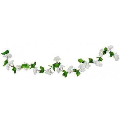 Mariage thme champtre  -  Guirlande Fleurs de Cerisier Artificielles 2,2 m : illustration