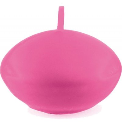 Dcoration de Table  - Bougie flottante fuchsia x 6 pices : illustration