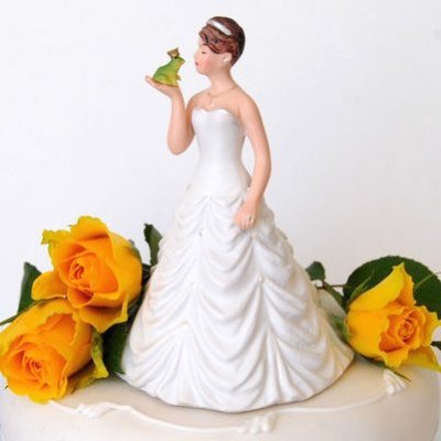 Figurine gateau mariage Cendrillon