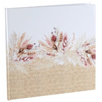 Dco de table Baptme  - Livre d'Or Romance Fleurs Sches : illustration