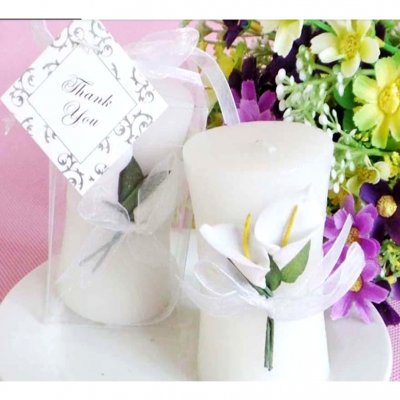 Dcoration de Table Mariage  - Bougie dcorative 