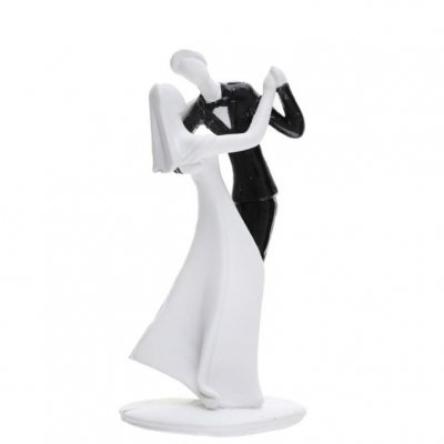 Centre de table  - Figurine Mariage - La Danse des Maris 14 cm : illustration