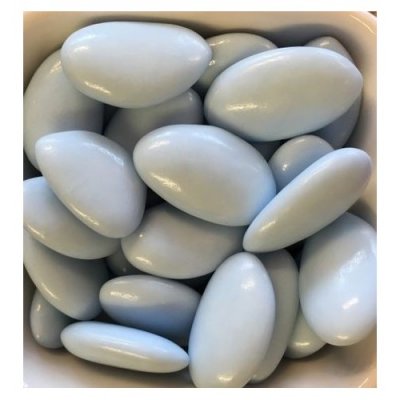 Drages  - 250 Gr Drages amandes avola dauphine 45 % bleu lavande  : illustration