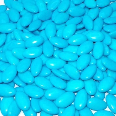 Drages aux amandes Avola pas cher  - Drages 45 % amandes avola dauphine turquoise 250 ... : illustration