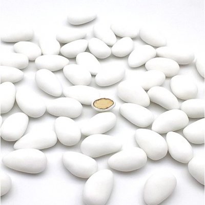 Drages aux amandes Avola pas cher  - Drages 45 % amandes avola dauphine blanc mat 250 ... : illustration