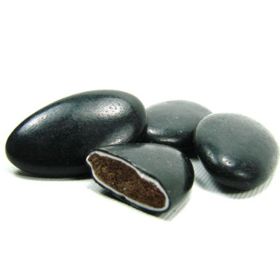 Drages au chocolat  - Drage au chocolat 71% couleur noire 250 gr : illustration