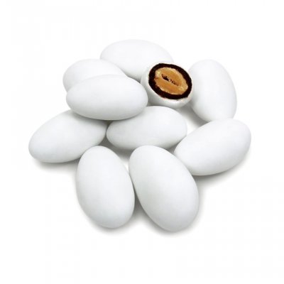 Drages aux amandes Avola pas cher  -  Drages Viennoises amande et chocolat blanc 250 gr : illustration