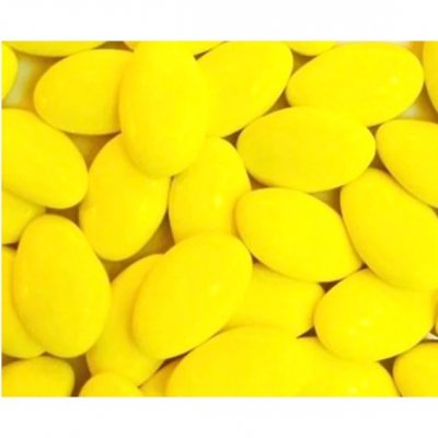 Drages au chocolat  - Drages guimauve jaune enrob de chocolat noir 250 ... : illustration