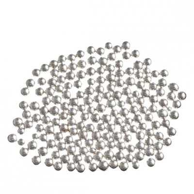 Dragées  - Dragées perle de sucre argent 250 Gr : illustration