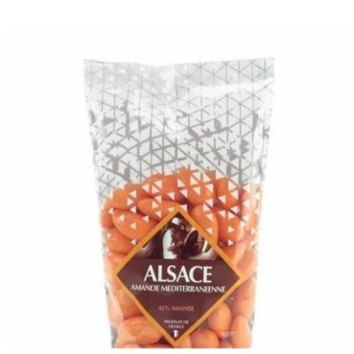 Dragées Amandes - Alsace Orange - Poids au choix