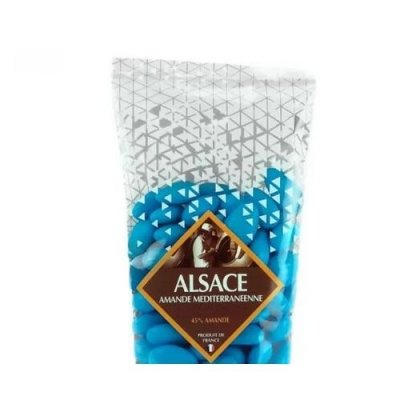 Dragées Amandes - Alsace Turquoise - Poids au choix