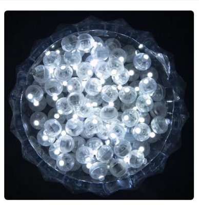 Decoration Mariage  - 10 Boules led lumineuse fairy berries couleur au choix : illustration