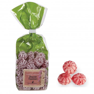Decoration Mariage  - 200 gr Bonbons d'antan aromatiss framboise : illustration