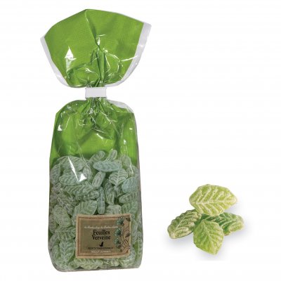 Dco de table Baptme  - 200 gr Bonbons d'antan aromatiss verveine : illustration