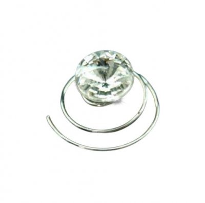 Bijoux de Mariage  - Spirales Cheveux Twister Argent Accessoires Mariage ... : illustration