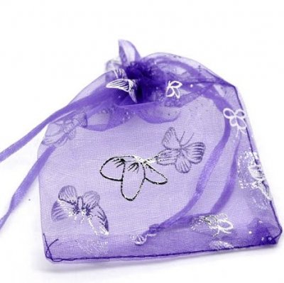 Boite de Drages  - Sac Dragees, Sachet Dragees Mariage Papillon Pourpre ... : illustration