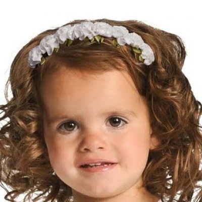 Accessoire de cheveux Mariage  - Serre Tte Diadme Fillette Enfant d'Honneur  : illustration