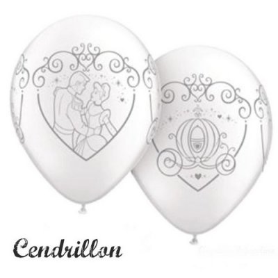 Mariage thme conte de fe  - Ballon Mariage Bapteme Disney Princesse Carrosse de ... : illustration