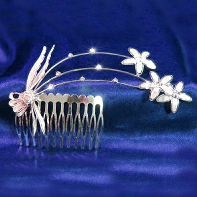 Accessoires De Mariage  - Peigne cheveux mariage 