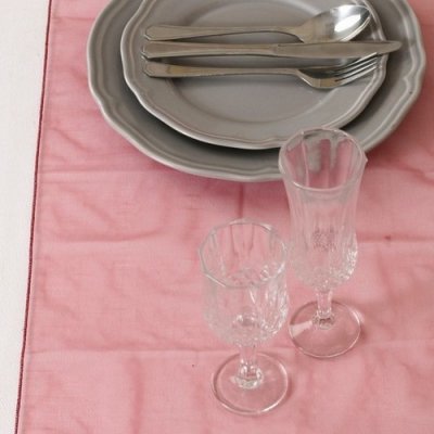 ARCHIVES  - Chemin de Table Mariage Organza Bordeaux (Lot de 5) : illustration