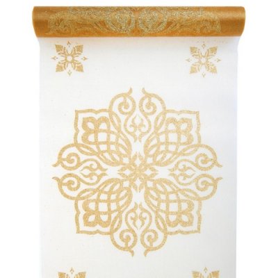ARCHIVES  - Chemin de Table Oriental Mariage Or : illustration