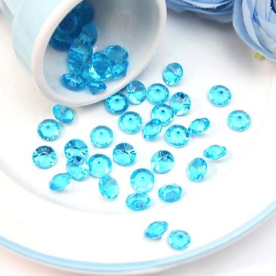 ARCHIVES  - Diamants De Table Bleu Aqua Déco Table Mariage X 500 : illustration